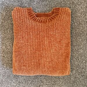Cozy Orange Sweater